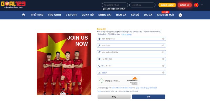 Xác nhận để hoàn tất quy trình tạo lập tài khoản 